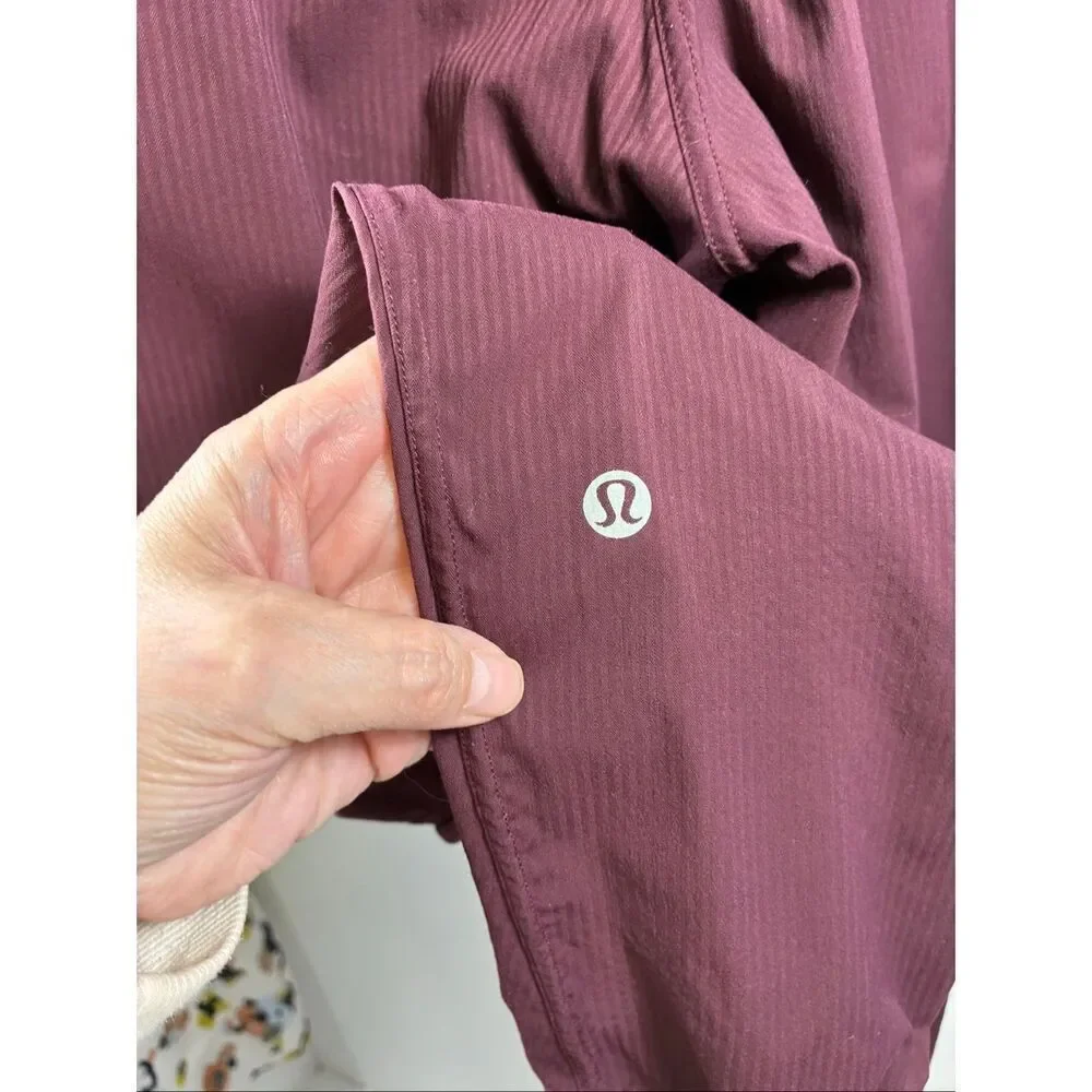 Lululemon Dance Studio Joggers Full Length in Garnet Size 2